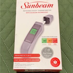 Sunbeam Infrared Thermometer with Acuscan Technology